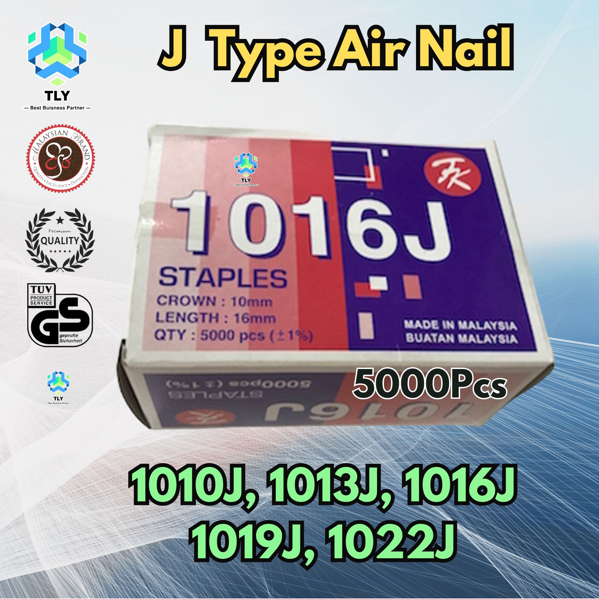 OME04 J Type Air Stapler Nail
