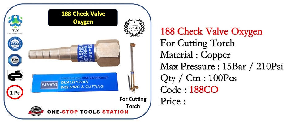 Thumbnail: FGG03 Check Valve - 188CO Oxygen