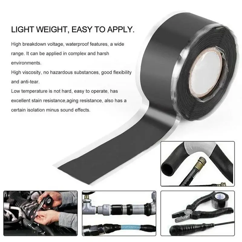 Thumbnail: HFF01 Flexible Silicone Tape 25 x 0.5 x 3m