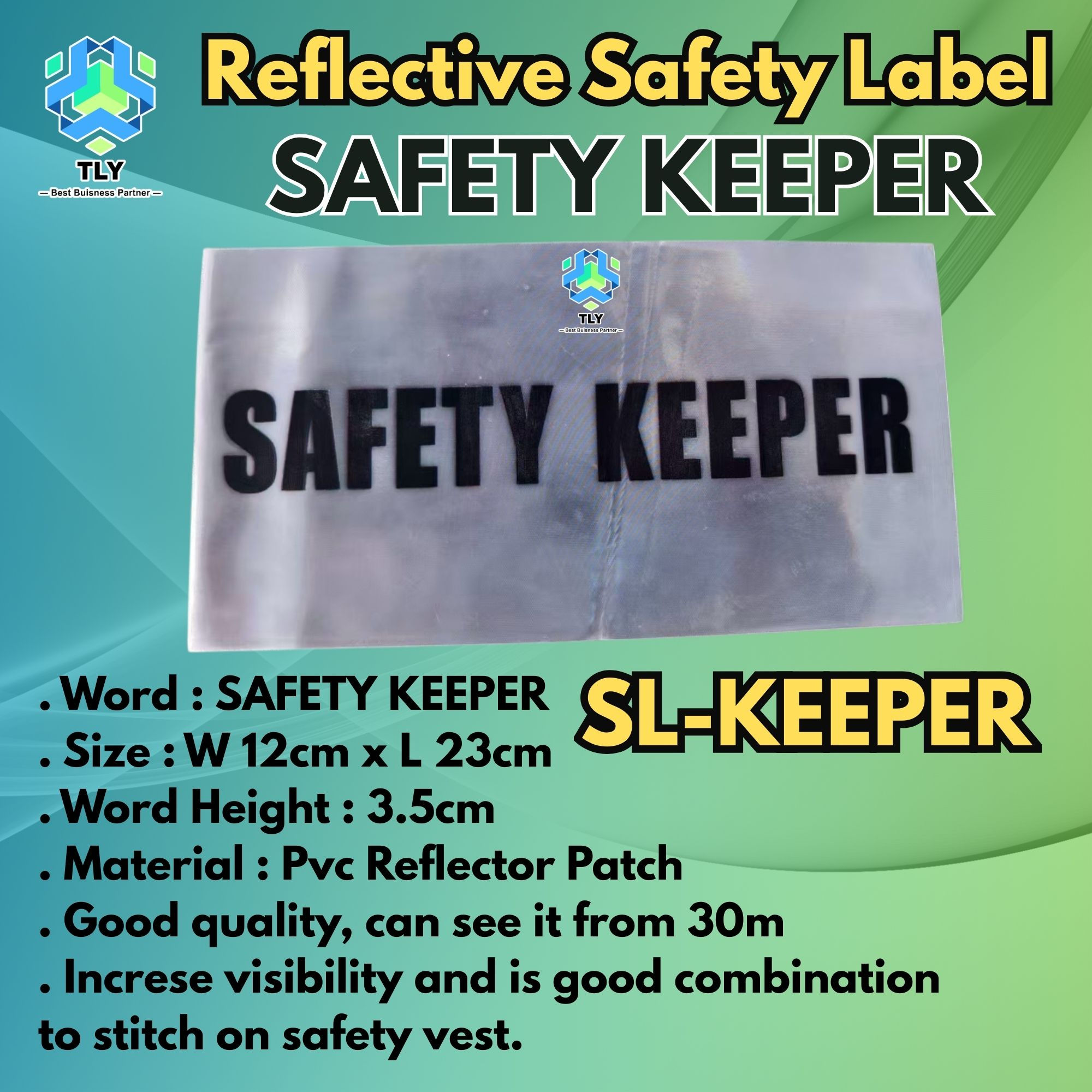 EGN04 Reflective Safety Label - SAFETY KEEPER