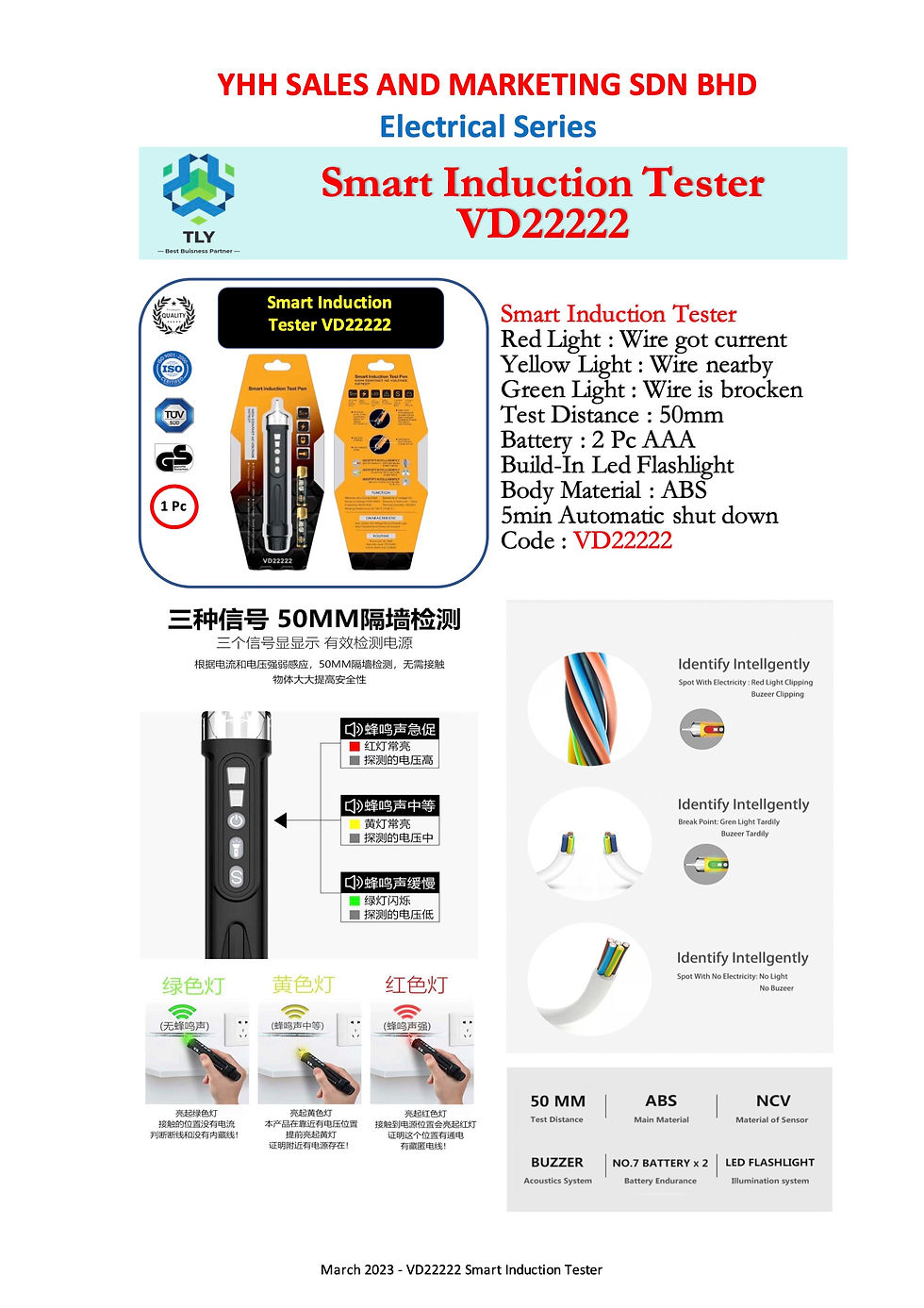 Thumbnail: GMC03 Smart Induction Tester VD22222