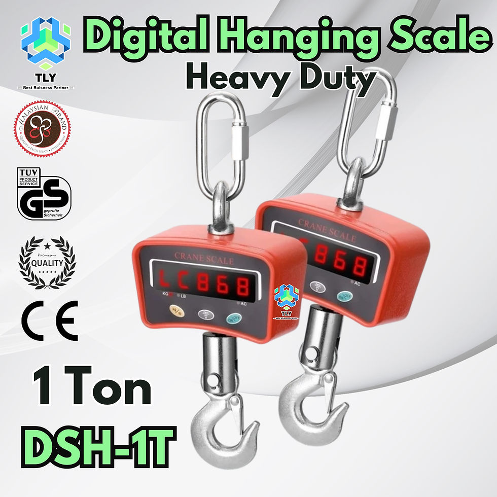 Thumbnail: IDA01 Heavy Duty Digital Hanging Scale - 1 Ton