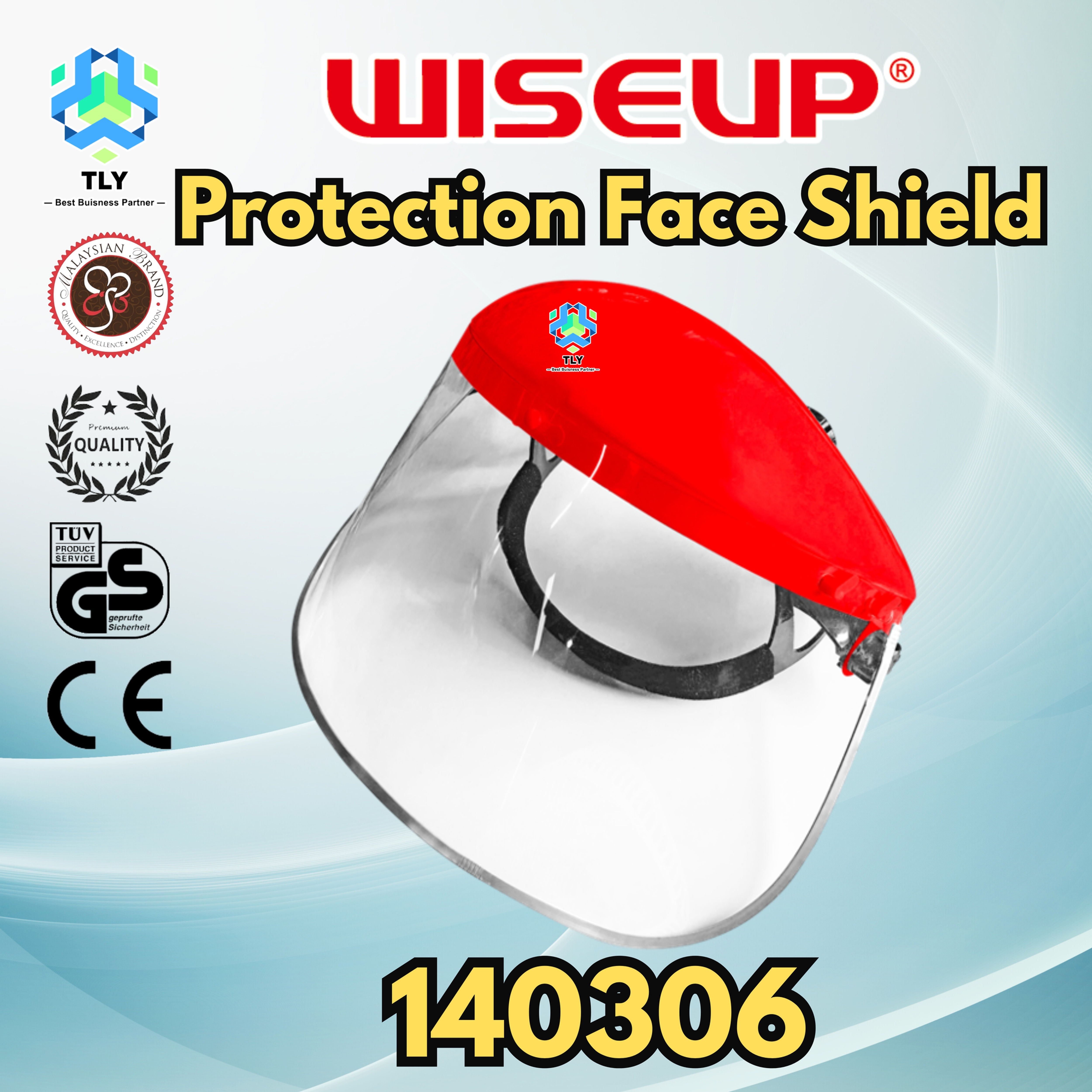 EDD06.1 Wiseup Protection Face Shield 140306