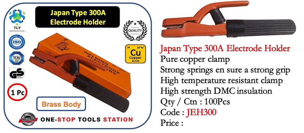 Thumbnail: FCB01 Welding Electrode Holder -  Japan Type 300A