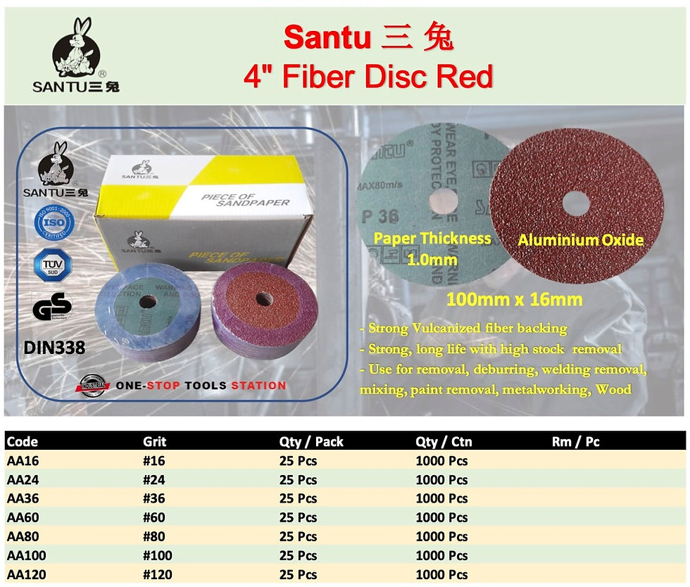 Thumbnail: CBAA01 Fiber Disc - 4" Red