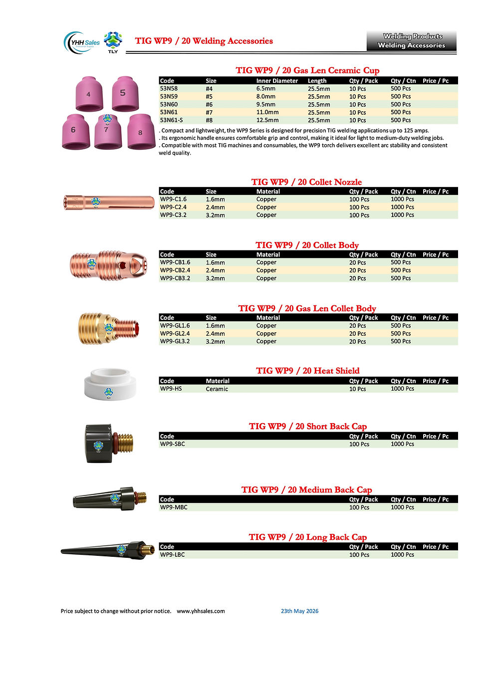 Thumbnail: FIED07 Tig WP9 / 20 - Medium Back Cap