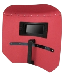Thumbnail: FAA04 - Welding Face Shield - Welding Hand Shield Red Fiber