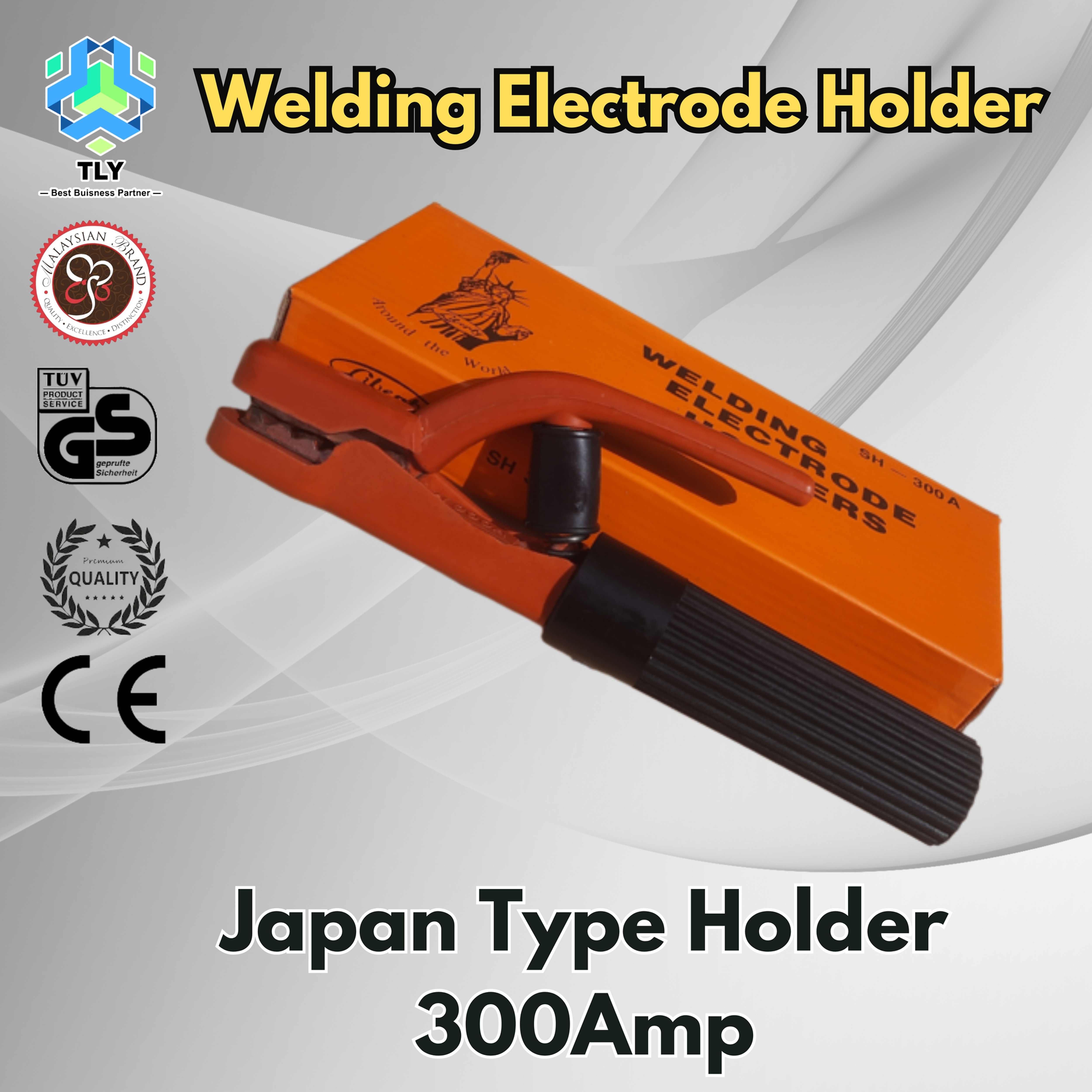 FCB01 Welding Electrode Holder - Japan Type 300A