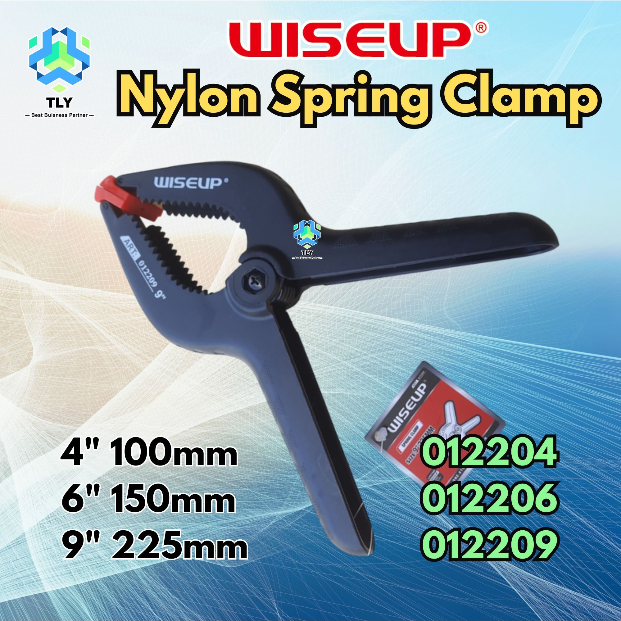 OUB02 Wiseup Nylon Spring Clamp