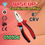 Thumbnail: JAA03 Wiseup Combination Plier CRV 8" 010106