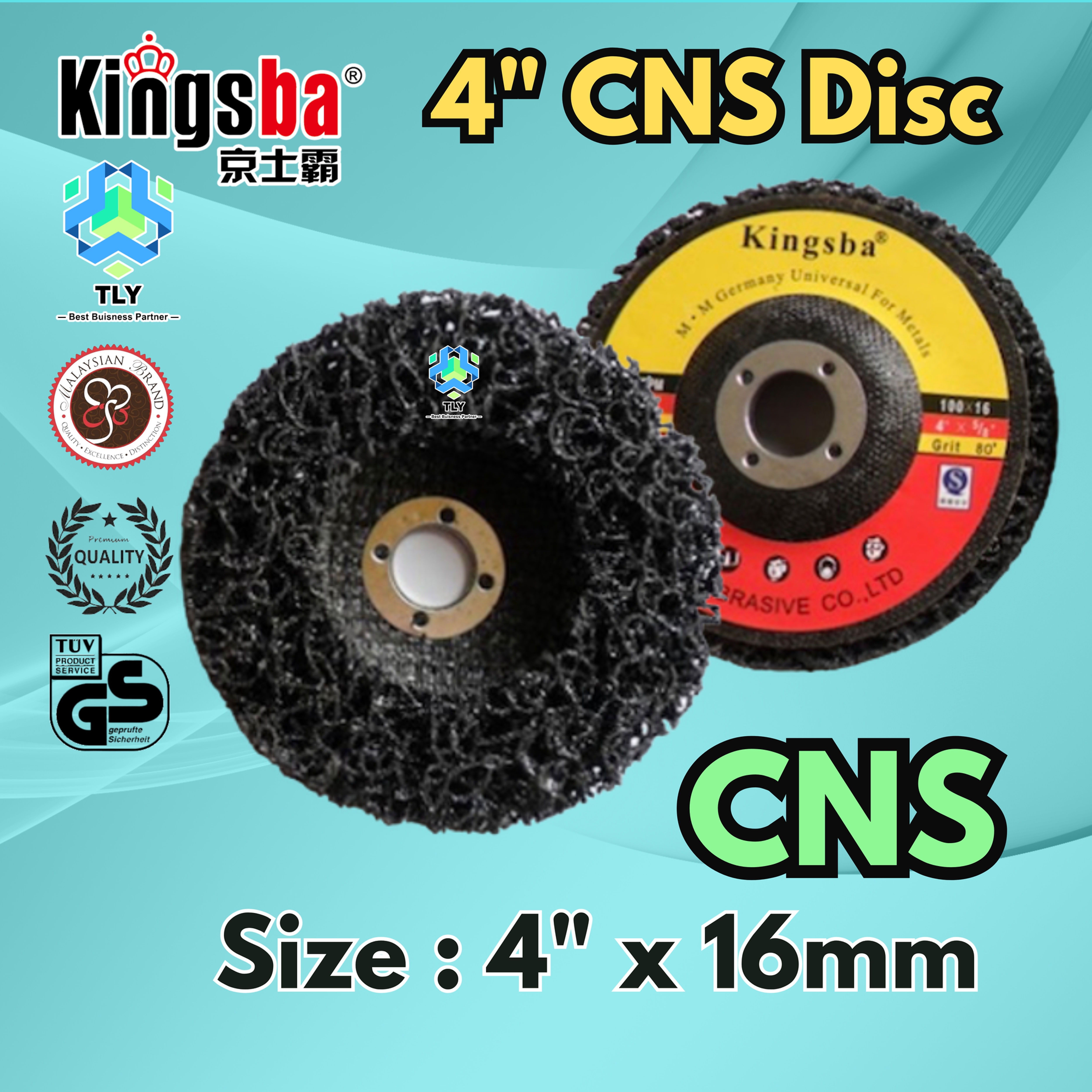 CDE02 Kingsba 4" CNS Disc CNS