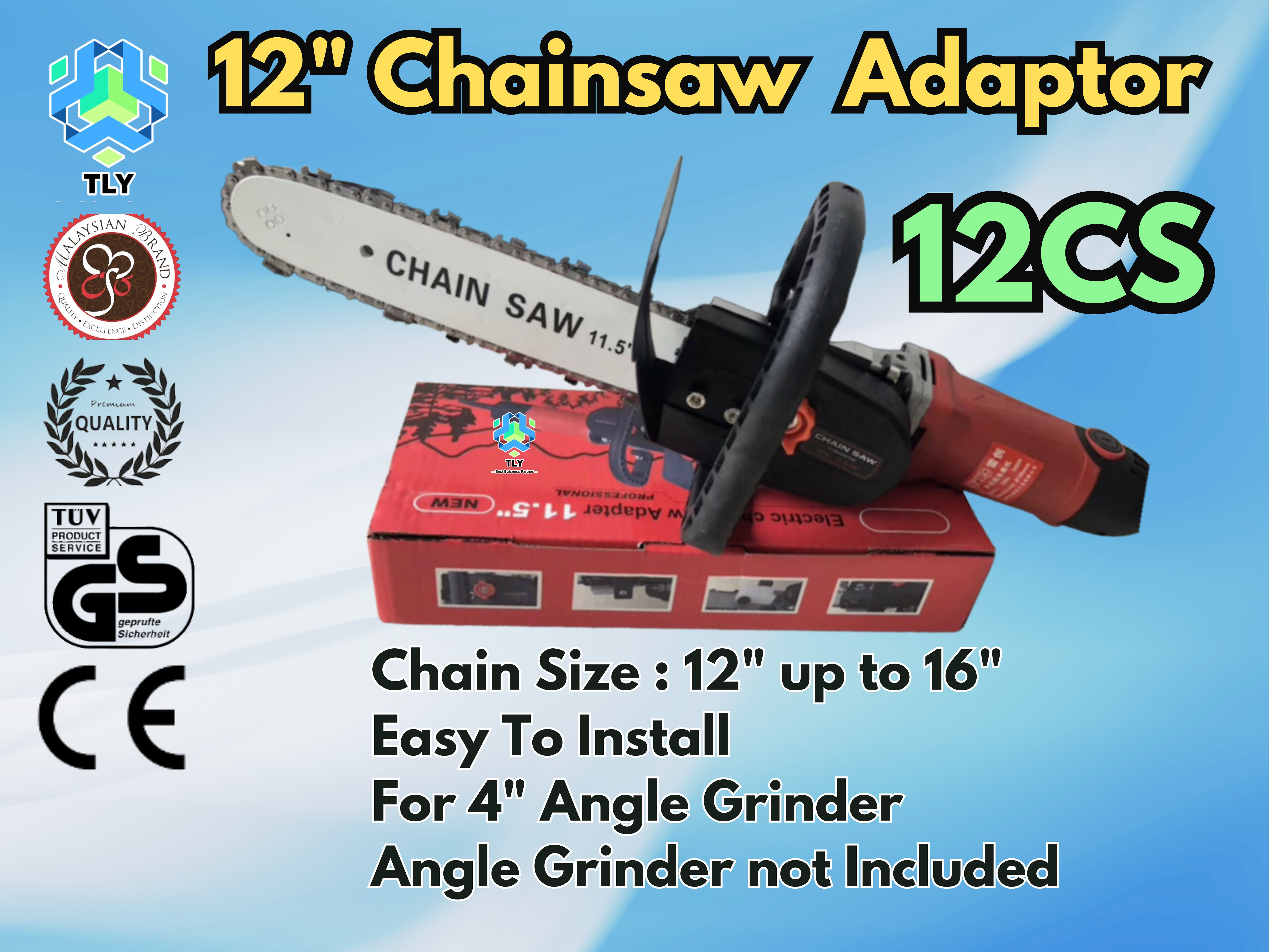 KBA04 12" Chainsaw Stand Rack For Angle  Grinder 12CS