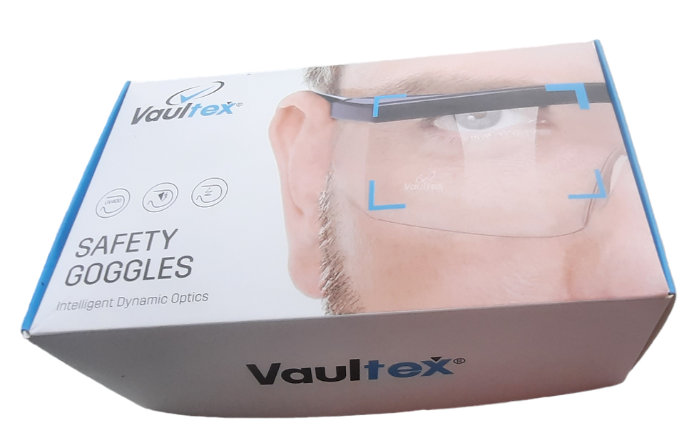 Thumbnail: EDB08 Vaultex Safety Goggles - VT1353 Black