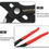 Thumbnail: JCF02 Wiseup Heavy Duty Water Pipe Wrench 10" 011002