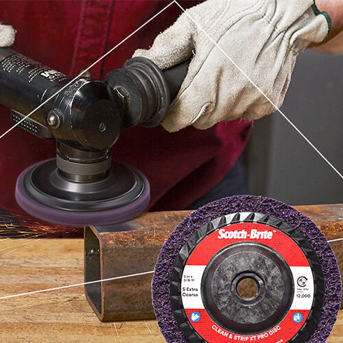Thumbnail: DAJ02 3M Scotch-Brite Clean & Strip XT Pro Disc 100 x 16mm