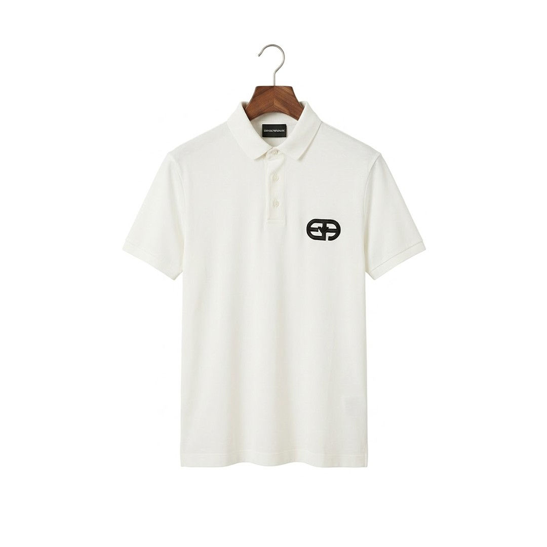 Emporio Armani logo EA bordado