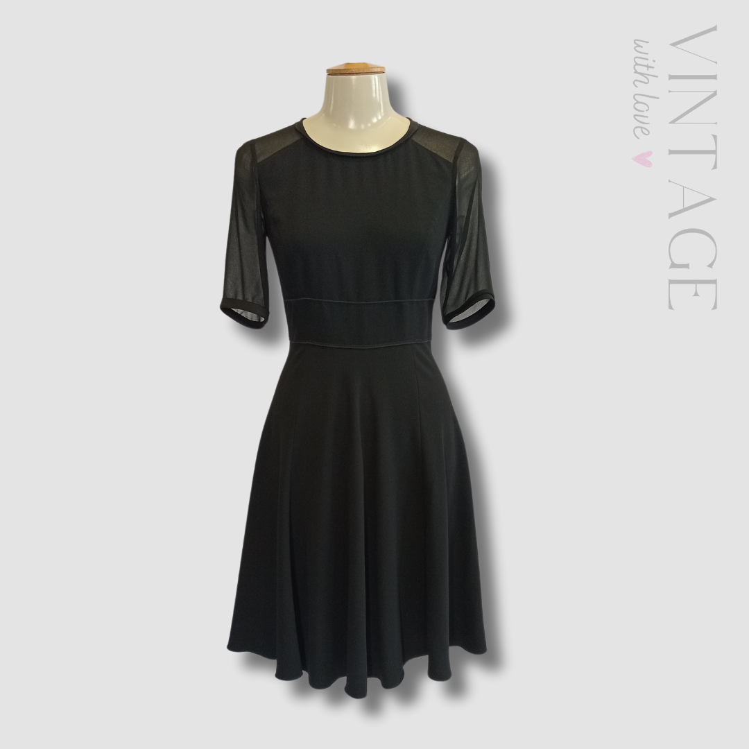 Marella Black Dress - Size UK8