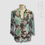 Thumbnail: Moinet Blue Floral Powermesh Top - Size 36
