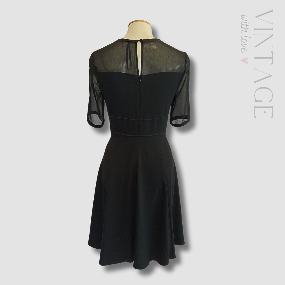 Thumbnail: Marella Black Dress - Size UK8