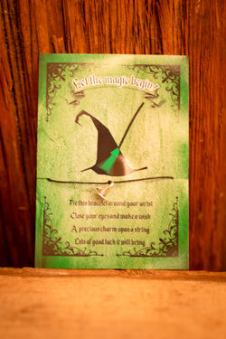 Wizard Green Charm Bracelet