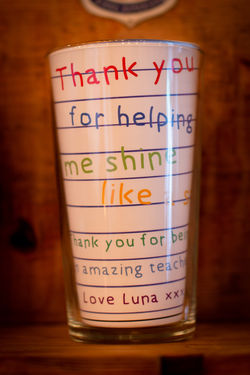 Thank you Teacher Beer Glass