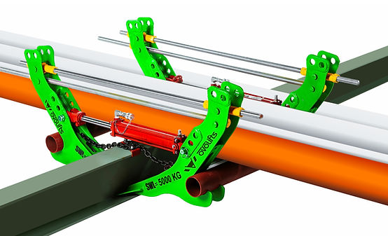 Ovolifts Multi-Jack - Pipe Rack Jack - Pipe Lift - Corrosion Under Pipe Supports (CUPS) - Touchpoint Corrosion