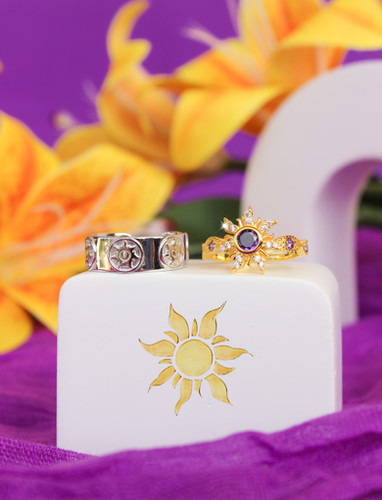 Rapunzel Eugene Love Rings Majestie Shop Global