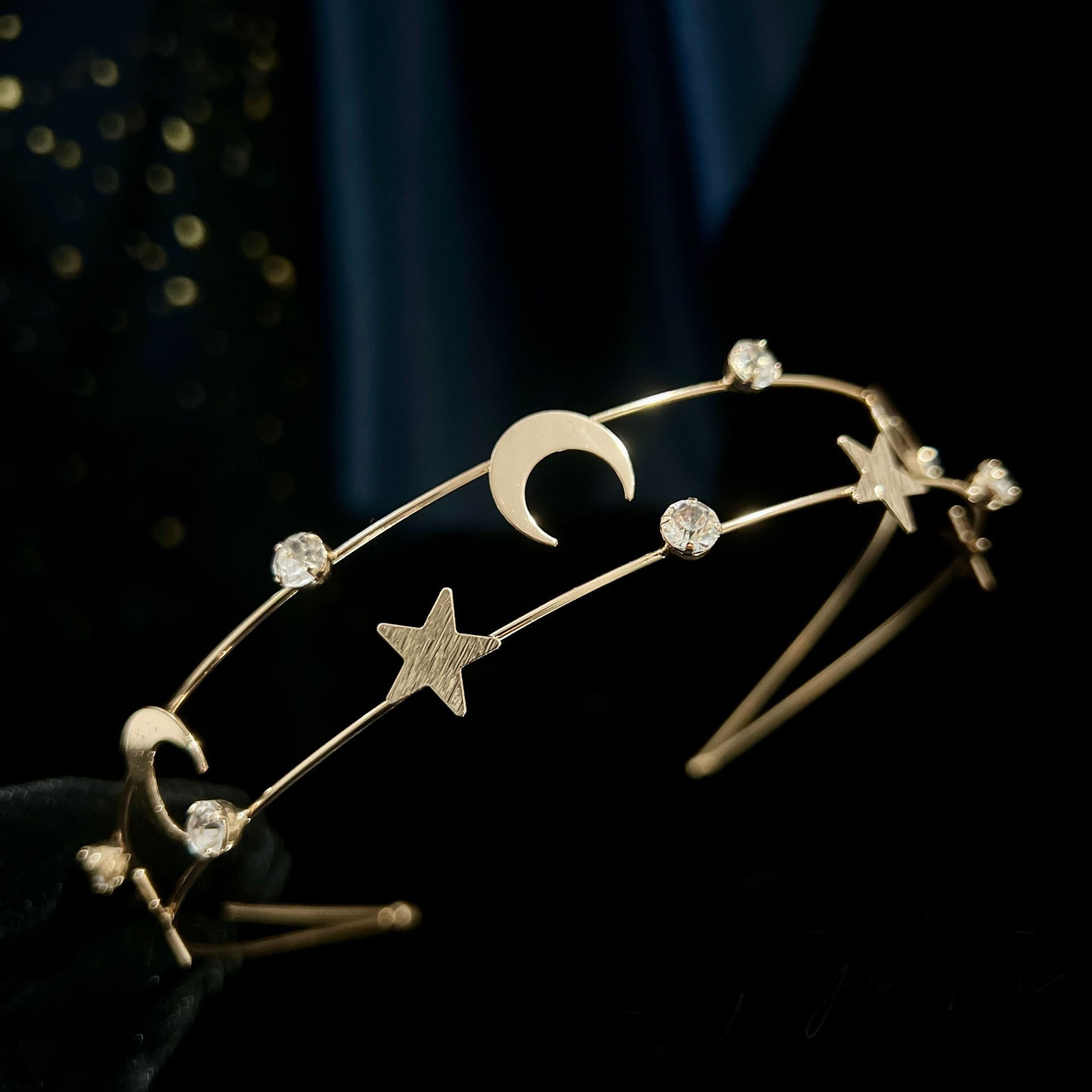 Moon Stars Hair Accessory