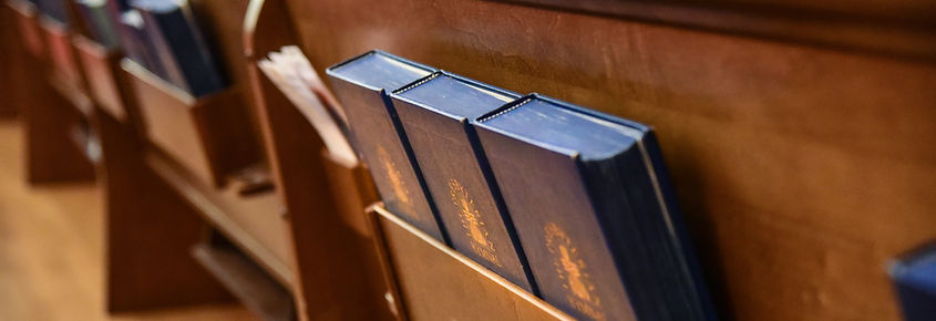 Church Pew Hymnals