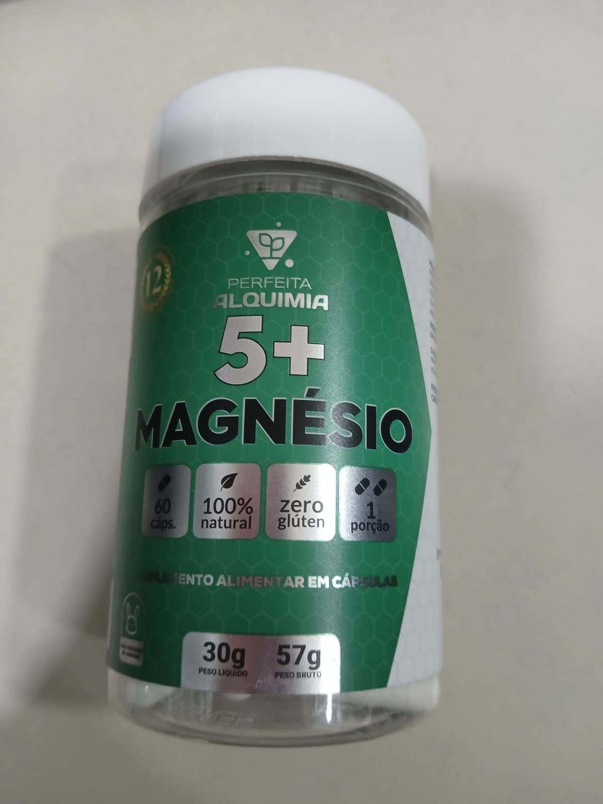 Cápsula 5+ Magnésio(30g)
