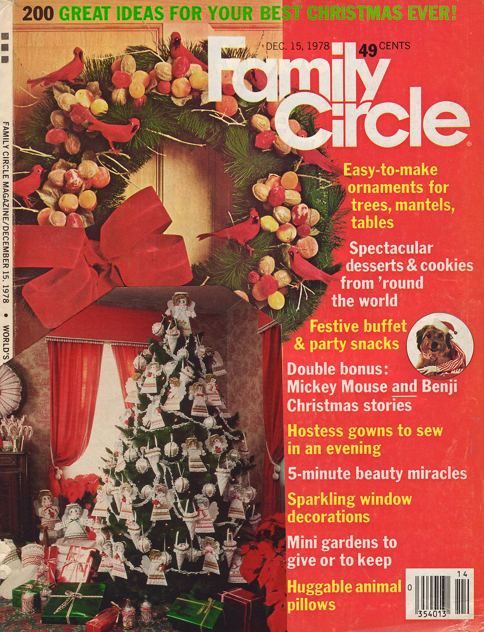 Family Circle Dec 1978