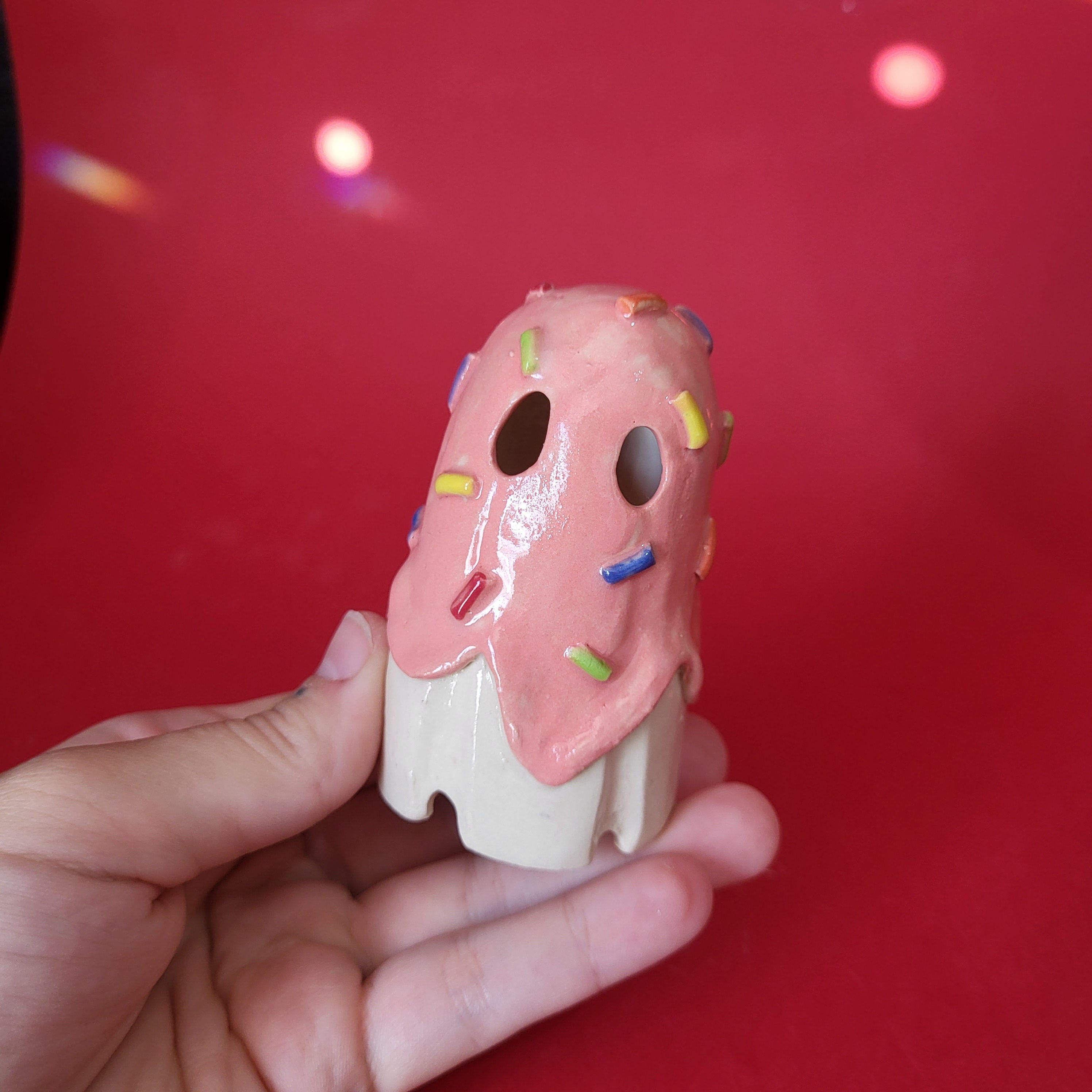 Melted Frosting and Sprinkles Boo 