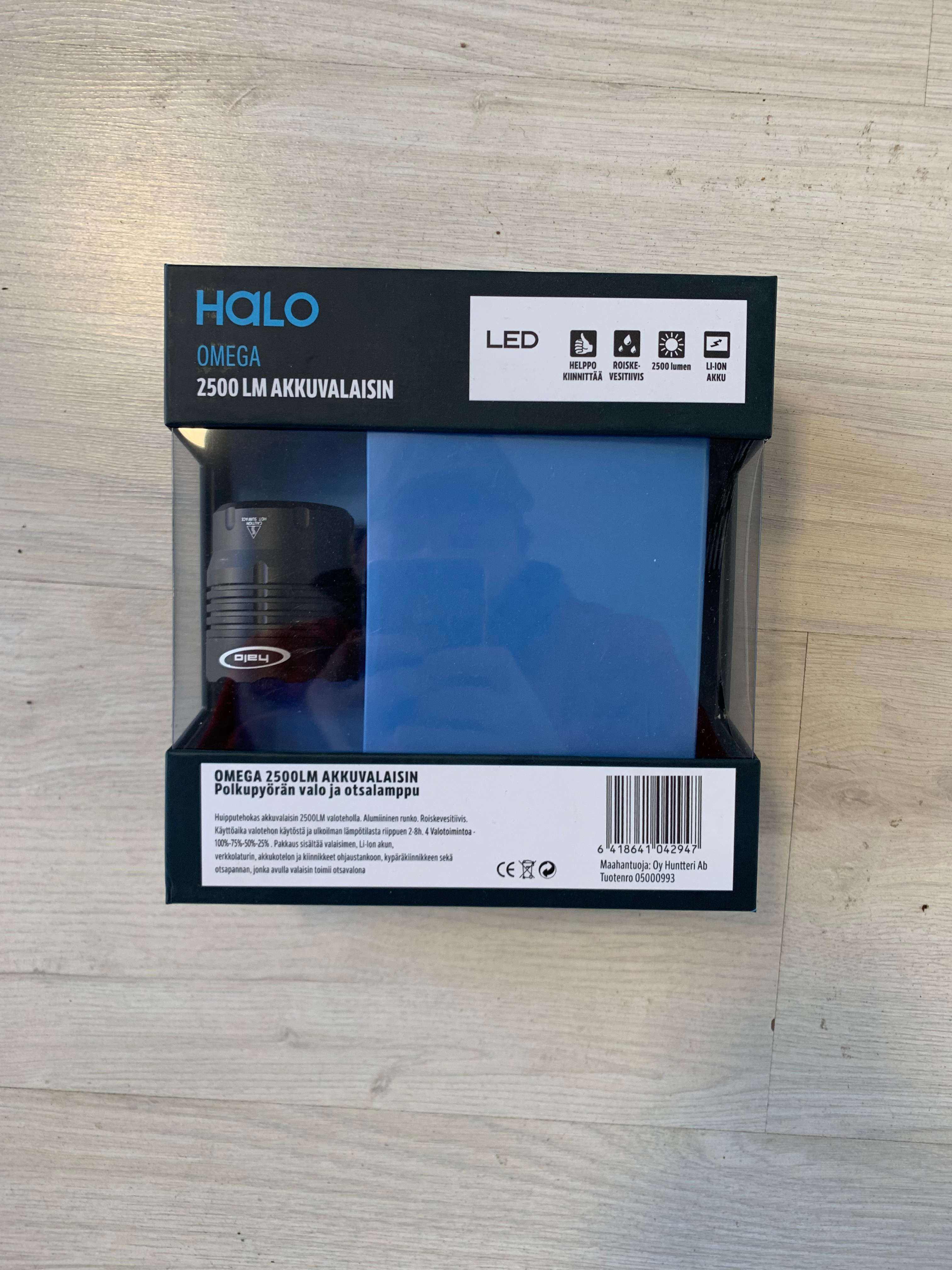 HALO OMEGA 2500lm Polkupyörän valaisin