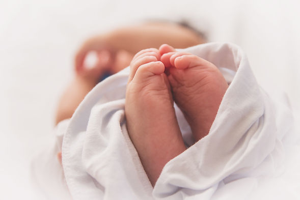 Baby Feet Close-Up