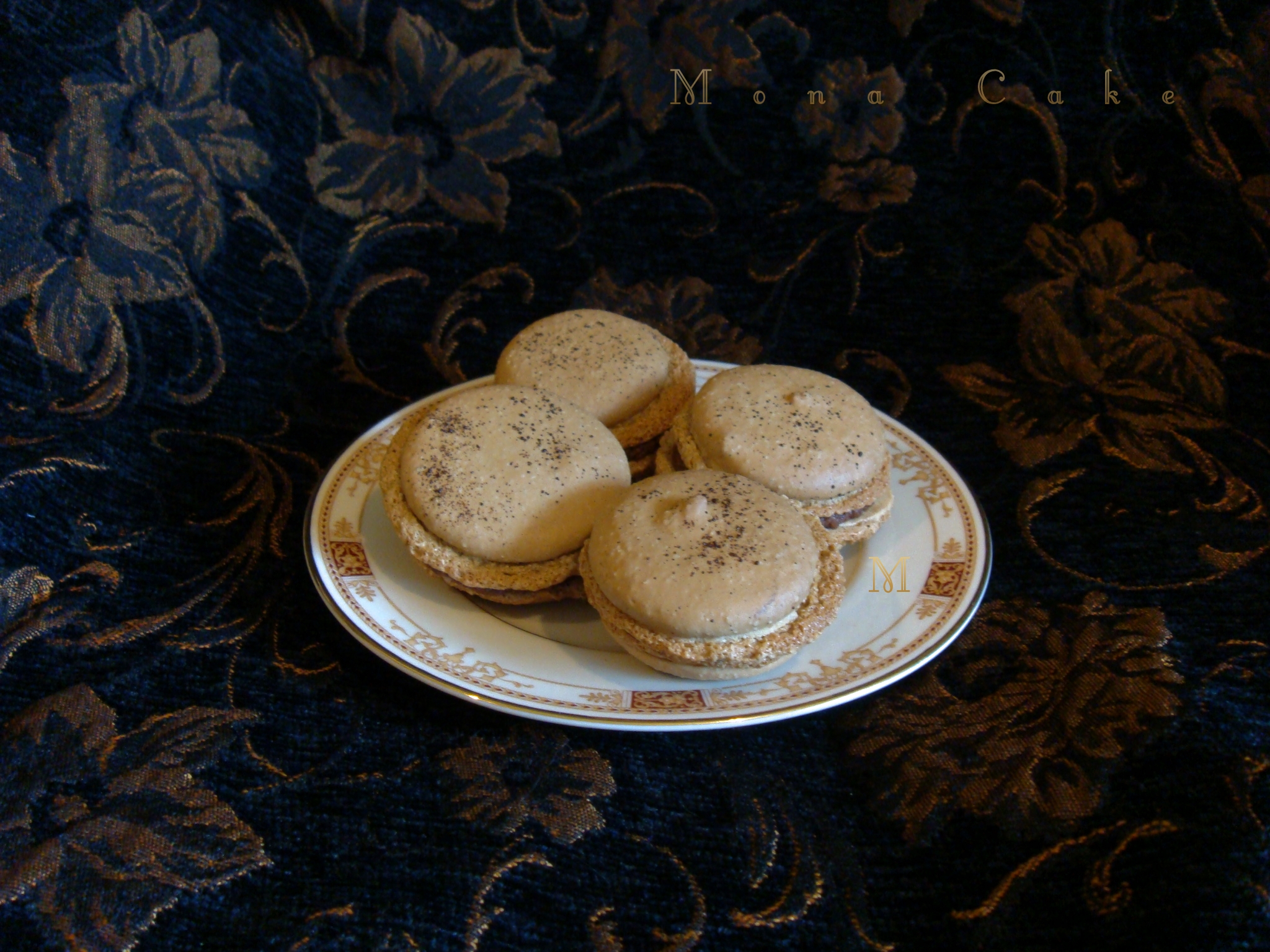 Cappuccino French Macarons
