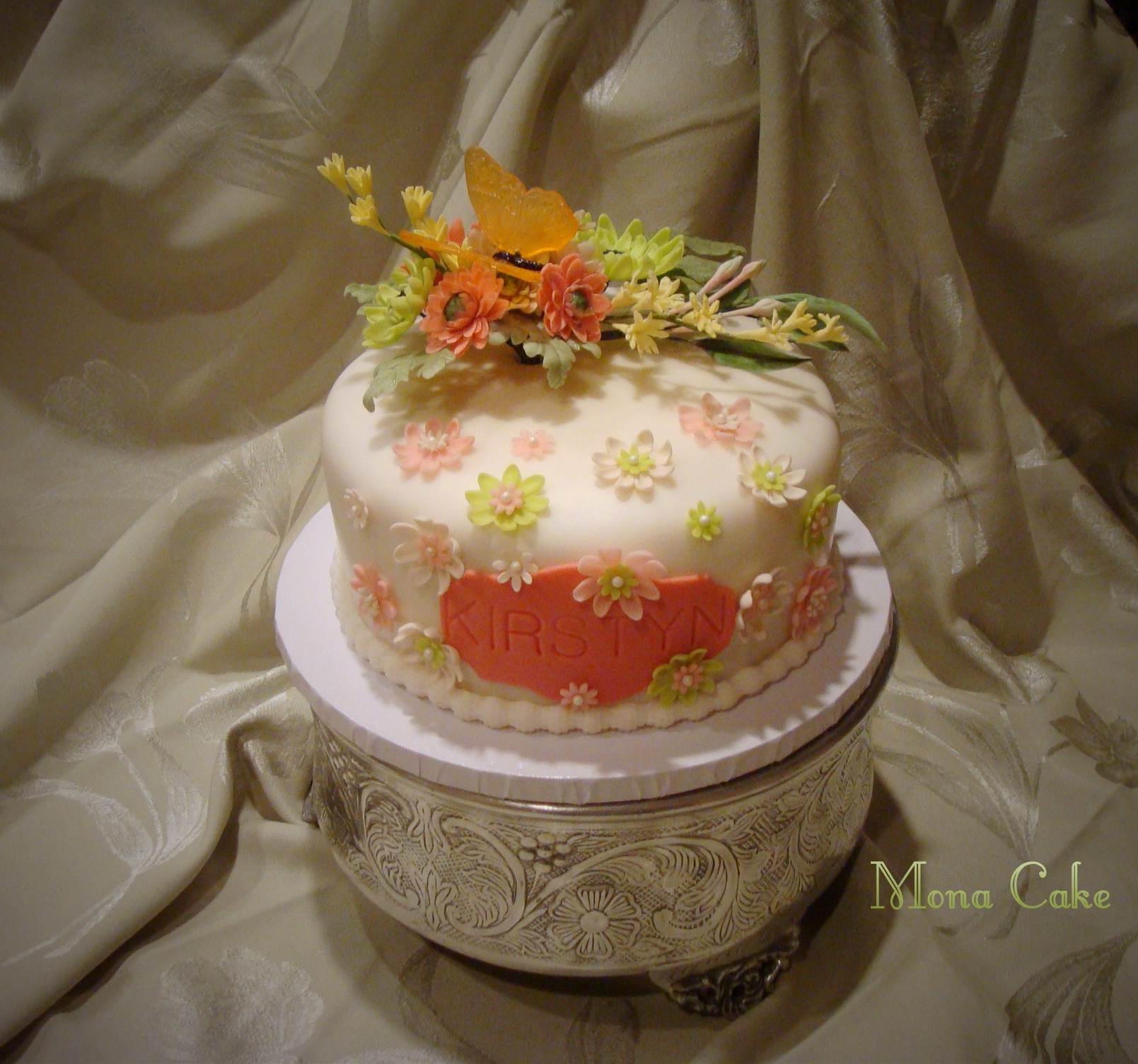 Floral Garden Cake