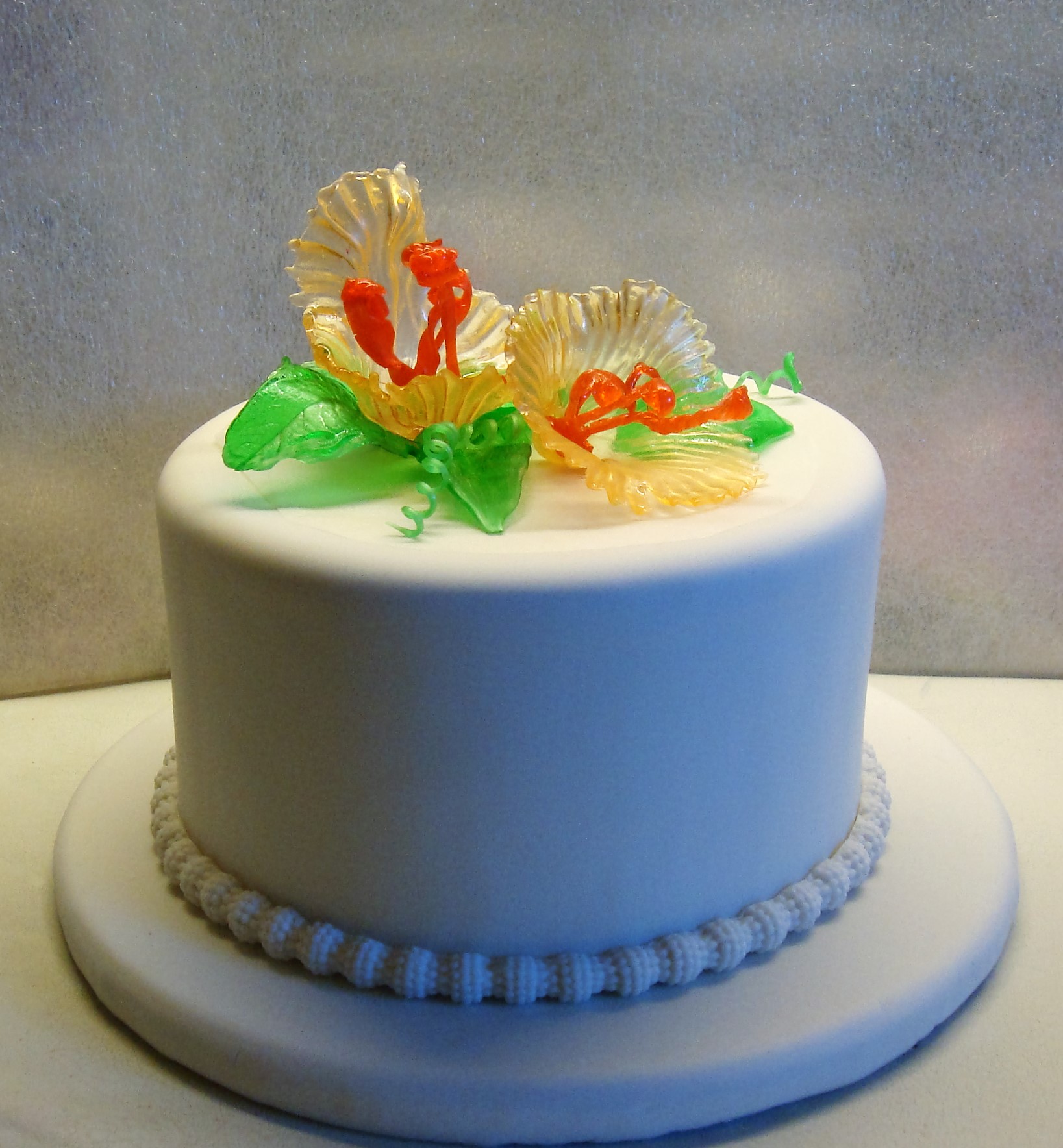 Art Sugar on Cake