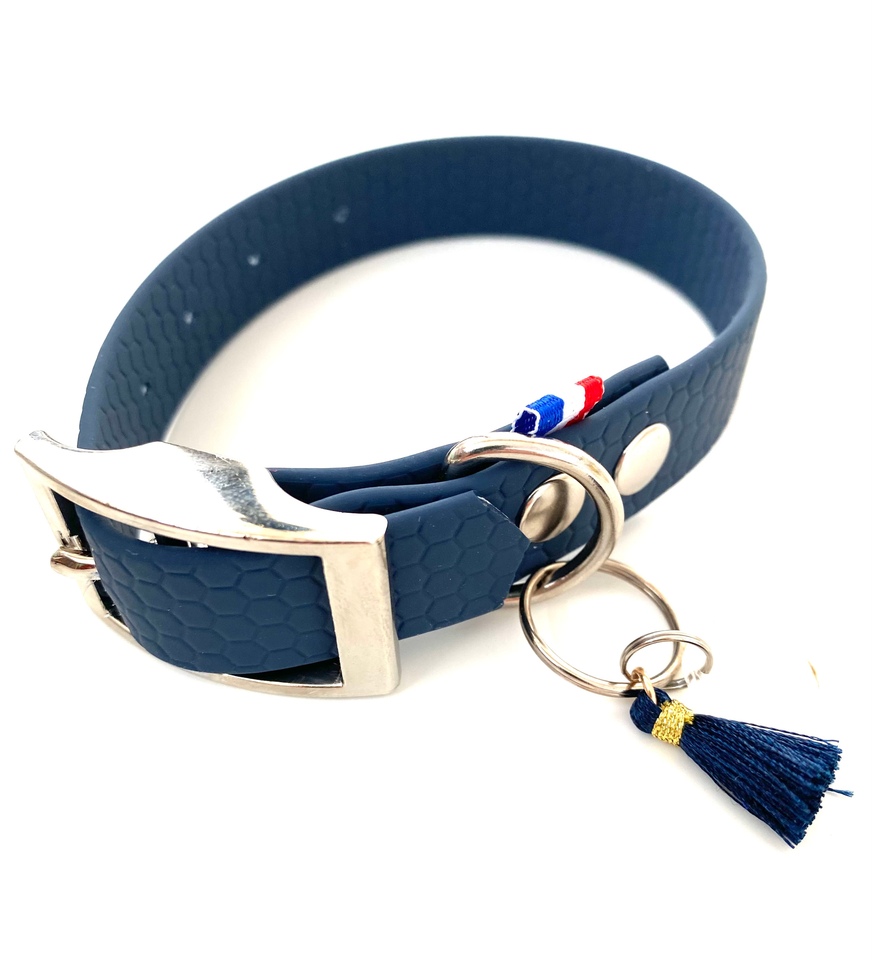 Collier à ardillon soft touch 20mm personnalisable