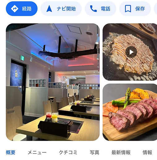 Google Mapのビジネスプロフィールの写真