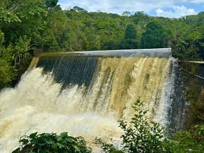 How to get to Usina Waterfall in Itacare: Trail map to Usina Waterfall and Jeribucacu