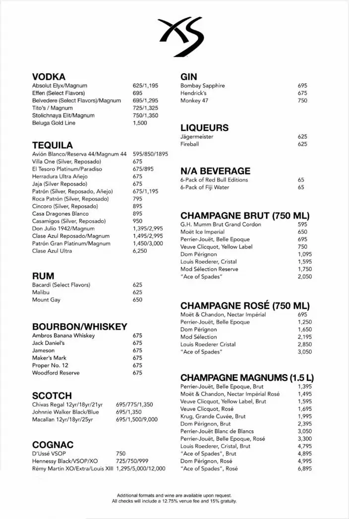 XS-Bottle-Service-Menu