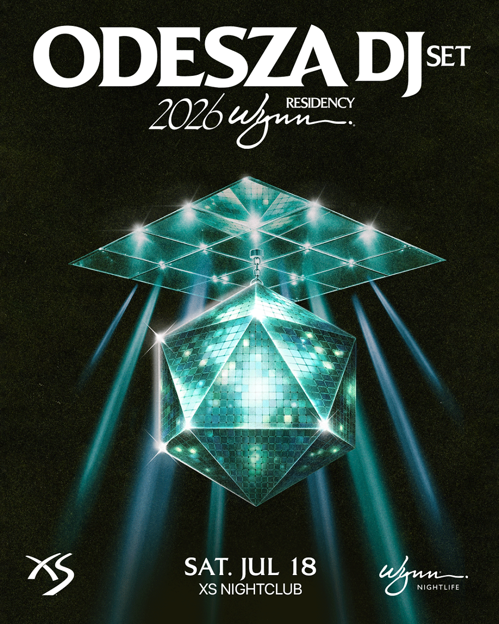ODESZA (DJ Set) at XS Nightclub Sat, Jul 18 at 10:30 PM PDT