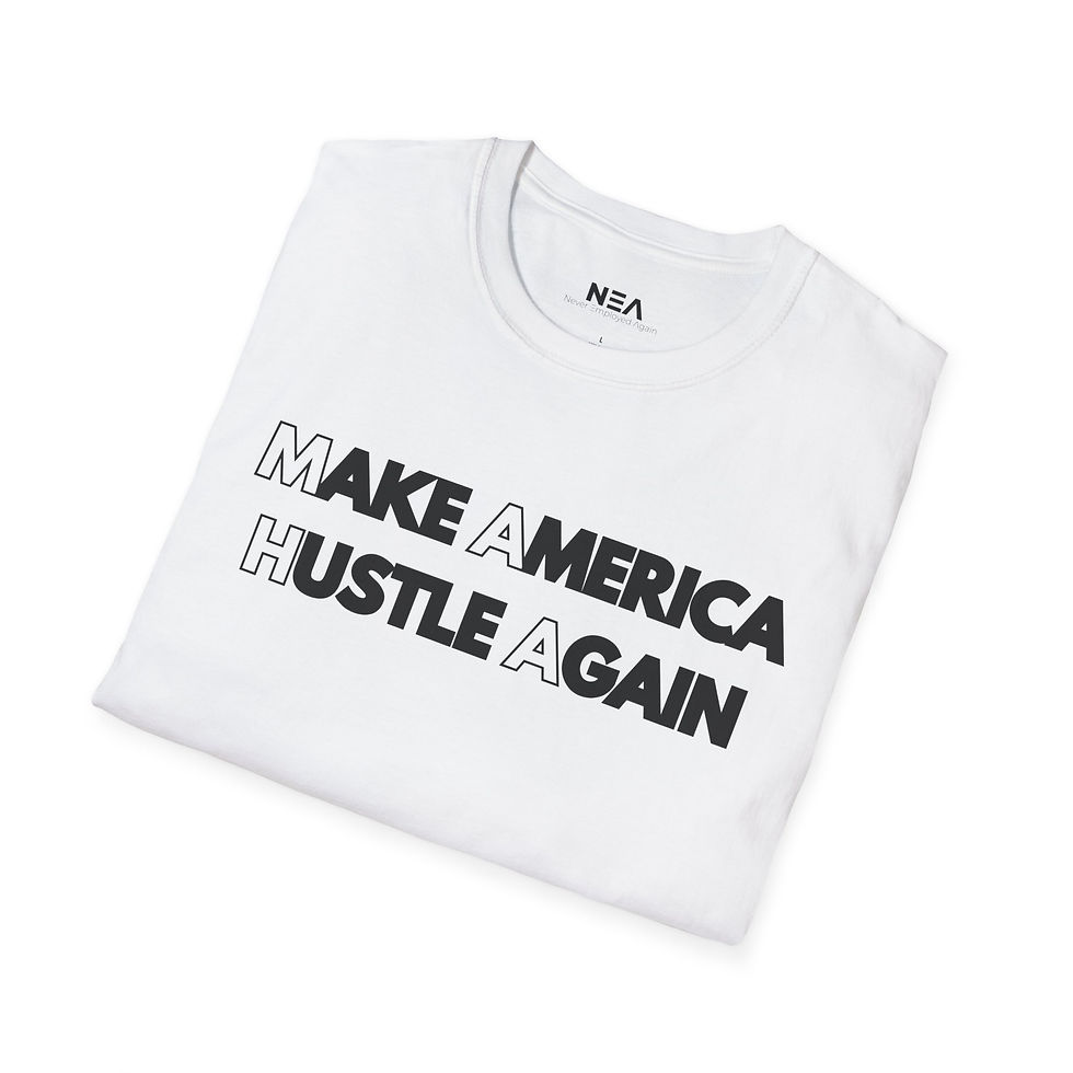 Thumbnail: Make America Hustle Again T-Shirt – Bold Streetwear Tee for Entrepreneurs