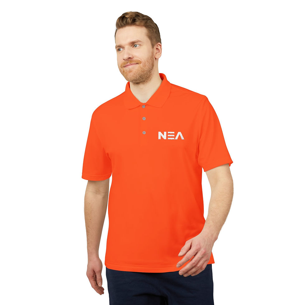Thumbnail: Never Employed Again Embroidered Polo Shirt – Entrepreneur Style for Hustlers