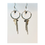 Miniature : Boucles d’oreilles Faith Argenté