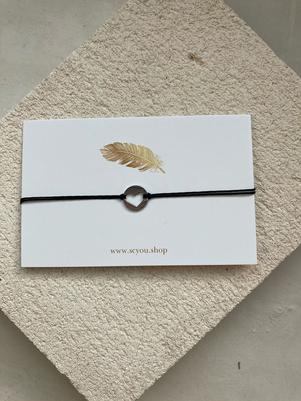 Miniature : Bracelets cordon noir
