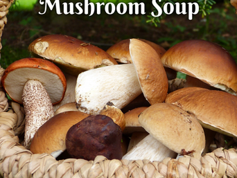 Friday Feast | Entering October with Mushroom Soup