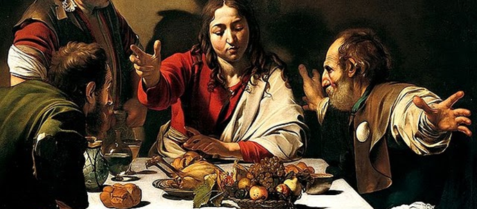 Caravaggio’s Suppers at Emmaus