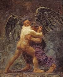 Jacob Epstein (British, 1880–1959), Jacob and the Angel, 1940-1