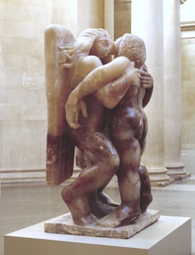 Jacob Epstein (British, 1880–1959), Jacob and the Angel, 1940-1